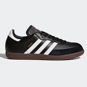 black adidas sambas